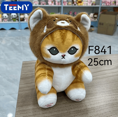 PELUCHE GATO 25 CM , PRECIO PUBLICADO ES AL POR MAYOR Y DEBEN SER 3 UNIDADES DEL MISMO  (F841)
