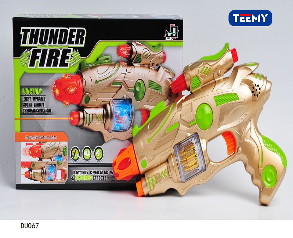 PISTOLA CON LUCES, PRECIO PUBLICADO ES AL POR MAYOR Y DEBEN SER 3 UNIDADES DEL MISMO  (DU067) 1