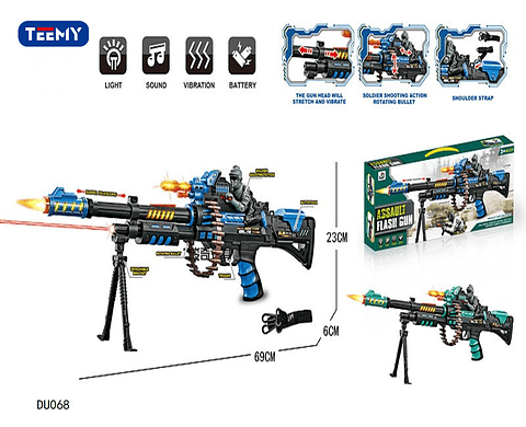 PISTOLA CON LUCES, PRECIO PUBLICADO ES AL POR MAYOR Y DEBEN SER 3 UNIDADES DEL MISMO  (DU068)