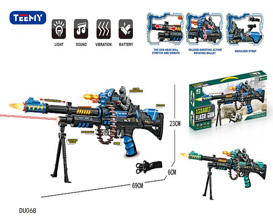 PISTOLA CON LUCES, PRECIO PUBLICADO ES AL POR MAYOR Y DEBEN SER 3 UNIDADES DEL MISMO  (DU068) 1