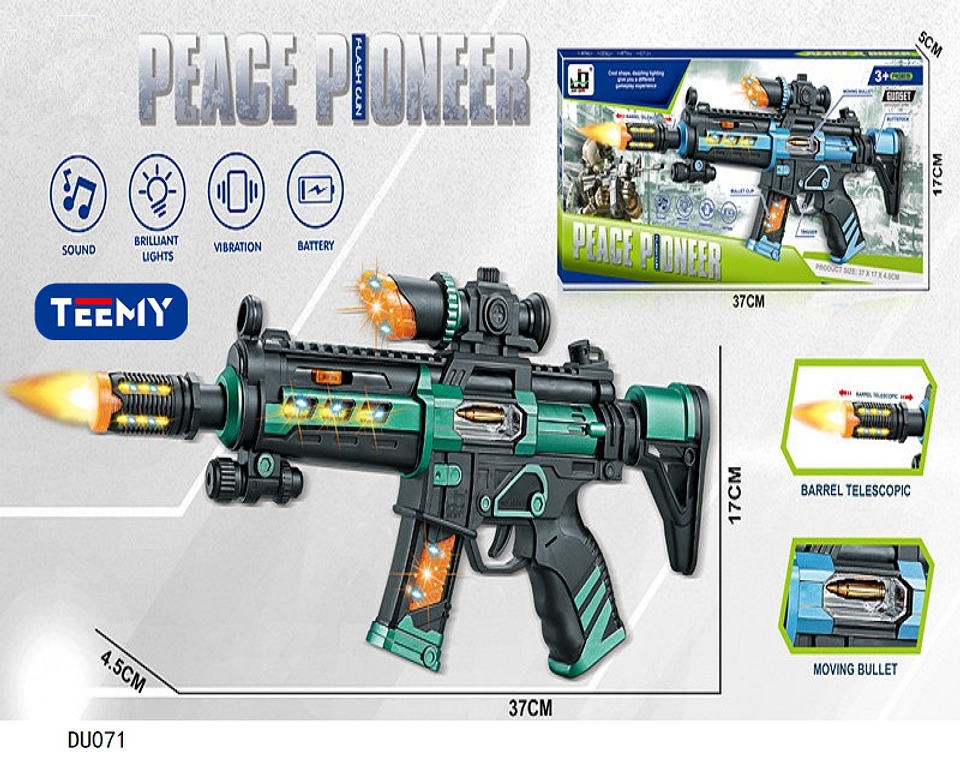 PISTOLA CON LUCES, PRECIO PUBLICADO ES AL POR MAYOR Y DEBEN SER 3 UNIDADES DEL MISMO  (DU071) 1