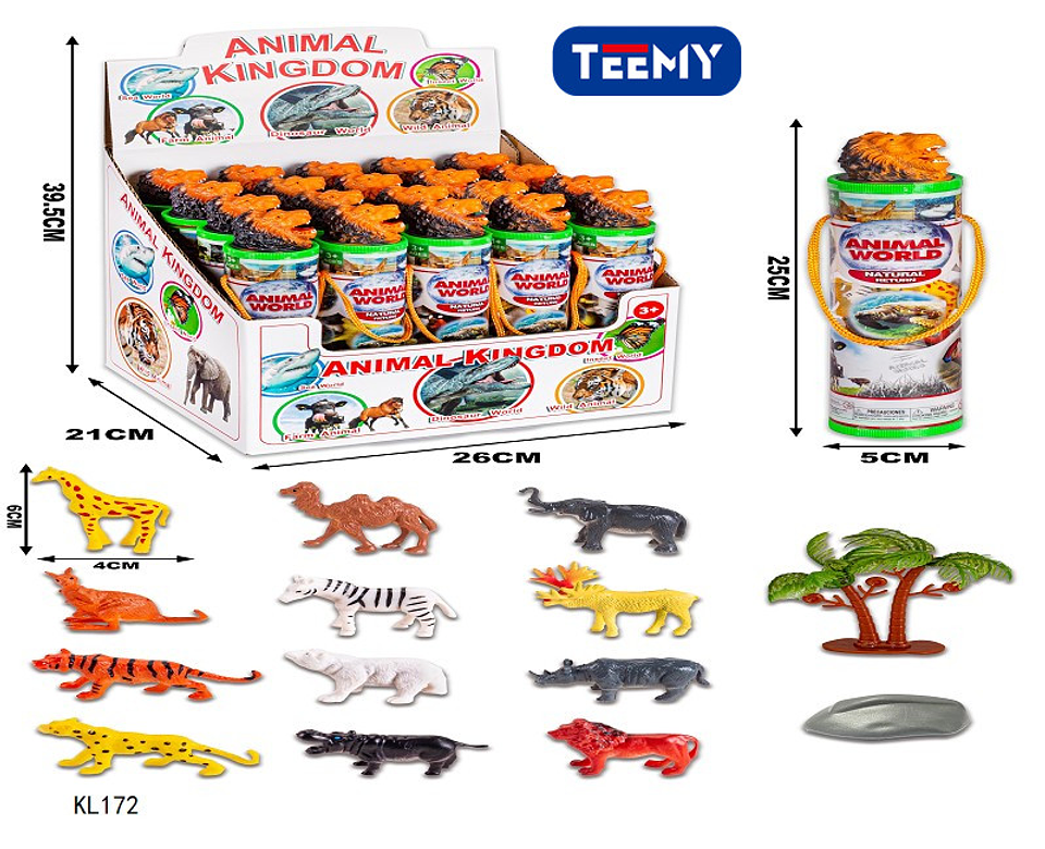 SET ANIMALES PAQUETE 20 PIEZAS   (KL172) 1