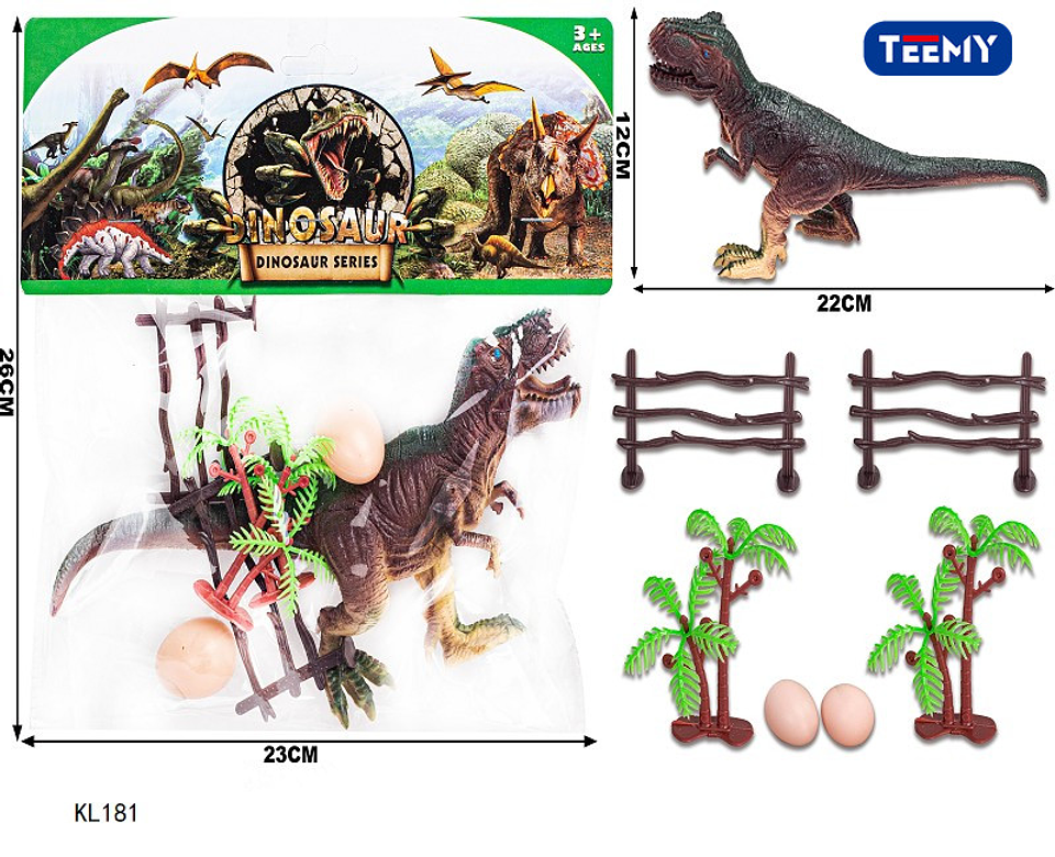 DINOSAURIO CON HUEVOS , PRECIO PUBLICADO ES AL POR MAYOR Y DEBEN SER 3 UNIDADES DEL MISMO  (KL181) 1