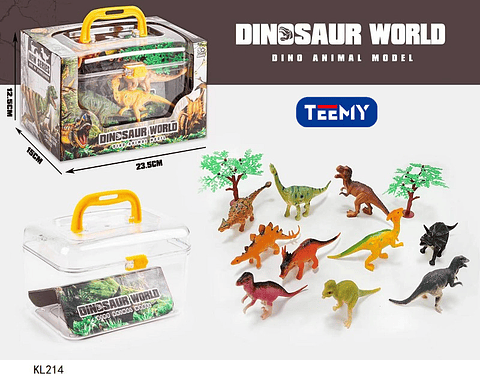 DINOSAURIOS , PRECIO PUBLICADO ES AL POR MAYOR Y DEBEN SER 3 UNIDADES DEL MISMO  (KL214)