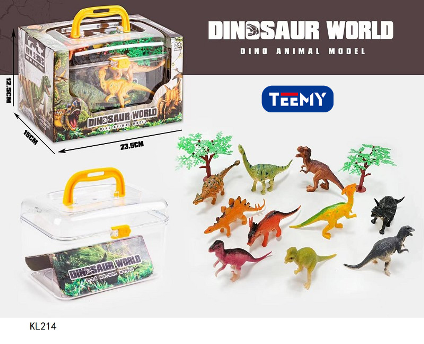 DINOSAURIOS , PRECIO PUBLICADO ES AL POR MAYOR Y DEBEN SER 3 UNIDADES DEL MISMO  (KL214) 1