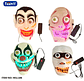 MASCARA HALLOWEEN CON LUCES , PRECIO PUBLICADO ES AL POR MAYOR Y DEBEN SER 3 UNIDADES DEL MISMO  (HELL186) - Miniatura 2