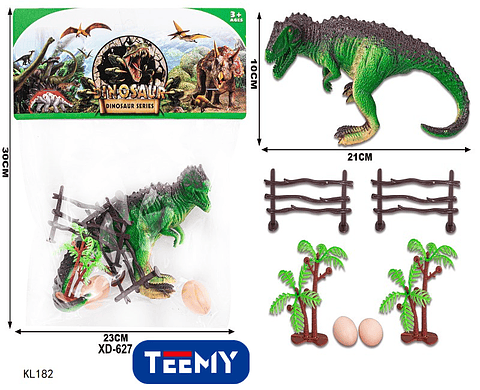 DINOSAURIOS , PRECIO PUBLICADO ES AL POR MAYOR Y DEBEN SER 3 UNIDADES DEL MISMO  (KL182)