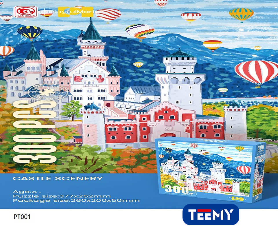 PUZZLE  300 PCS, PRECIO PUBLICADO ES AL POR MAYOR Y DEBEN SER 3 UNIDADES DEL MISMO  (PT001) 1