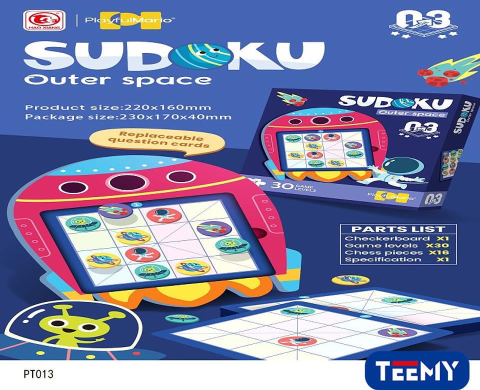 SUDOKU, PRECIO PUBLICADO ES AL POR MAYOR Y DEBEN SER 3 UNIDADES DEL MISMO  (PT013) 1