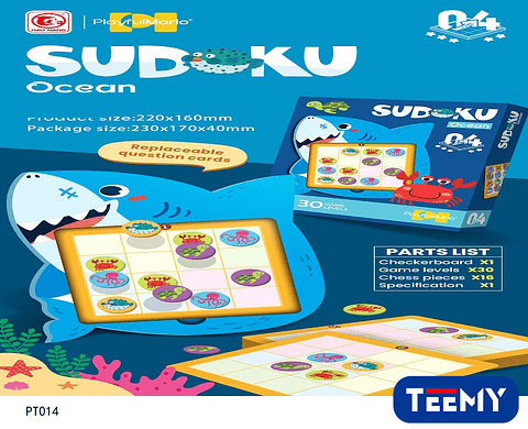 SUDOKU, 3 DEL MISMO POR MAYOR  (PT014)