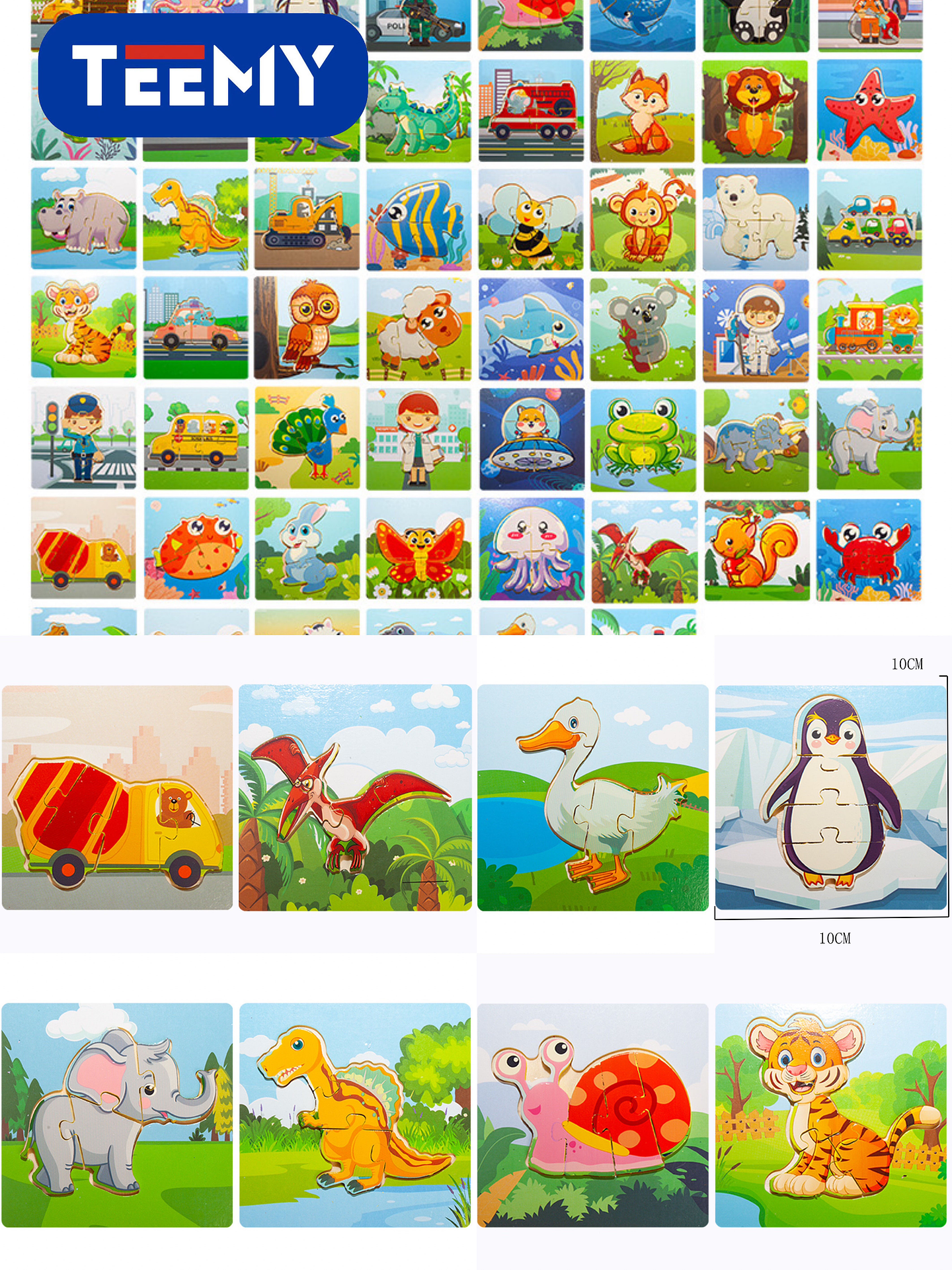 PUZZLE  PAQUETE 12 PCS (MT871) 1