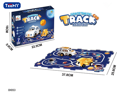 CARRITOS CON PISTA PARA BEBE, PRECIO PUBLICADO ES AL POR MAYOR Y DEBEN SER 3 UNIDADES DEL MISMO  (CH053)