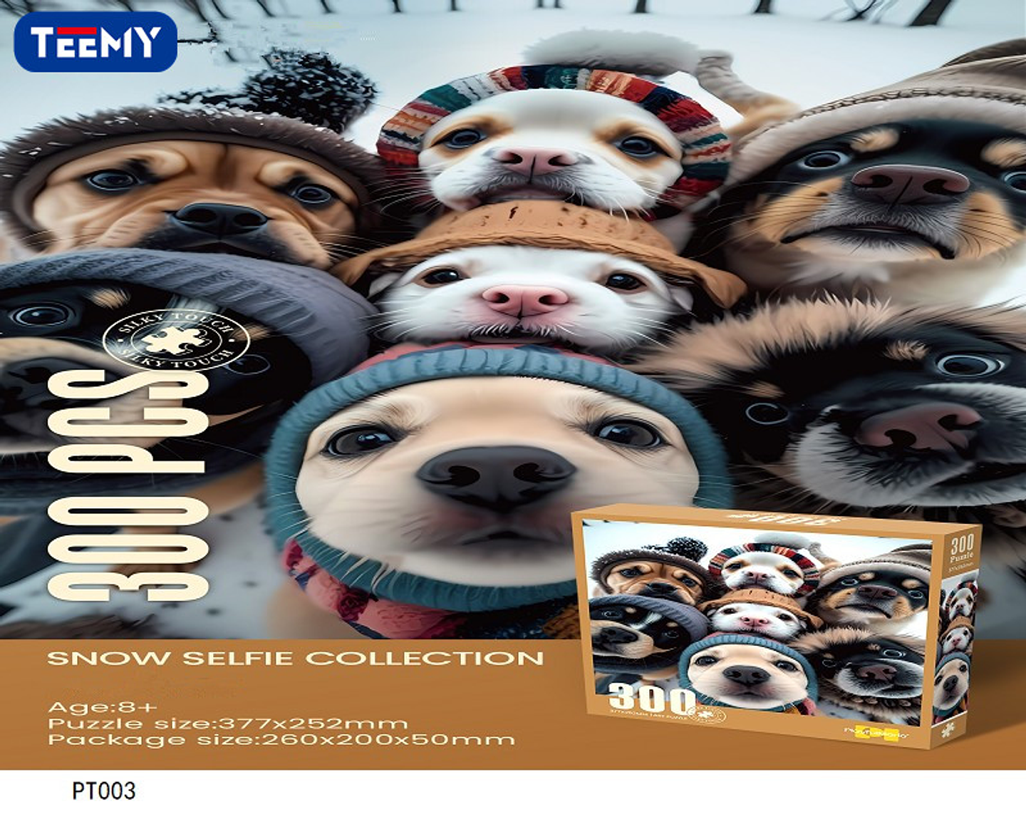 PUZZLE  300 PIEZAS, PRECIO PUBLICADO ES AL POR MAYOR Y DEBEN SER 3 UNIDADES DEL MISMO  (PT003) 1