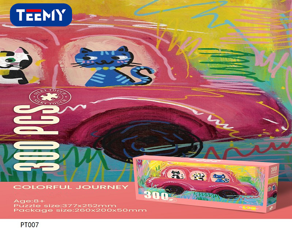 PUZZLE  300 PIEZAS, PRECIO PUBLICADO ES AL POR MAYOR Y DEBEN SER 3 UNIDADES DEL MISMO  (PT007) 1