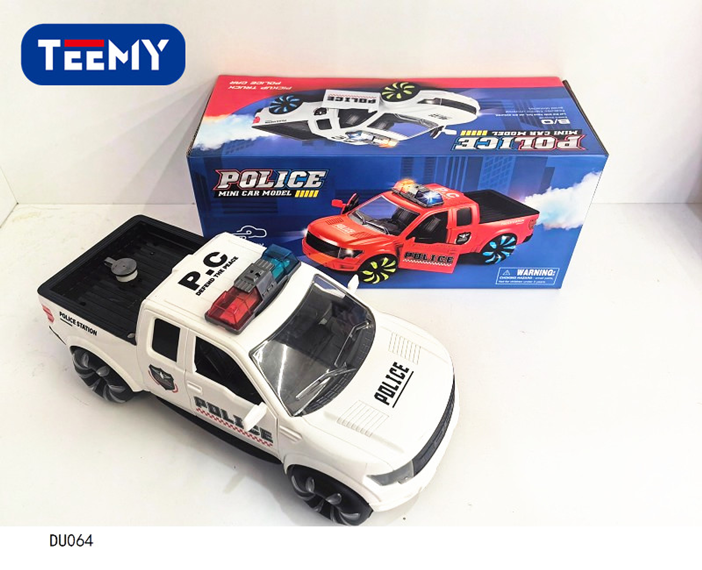 CARRO POLICIA , PRECIO PUBLICADO ES AL POR MAYOR Y DEBEN SER 3 UNIDADES DEL MISMO  (DU064) 1