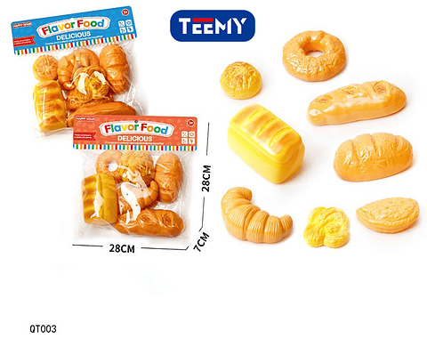 JUGUETE COMIDA  , PRECIO PUBLICADO ES AL POR MAYOR Y DEBEN SER 3 UNIDADES DEL MISMO  (QT003)