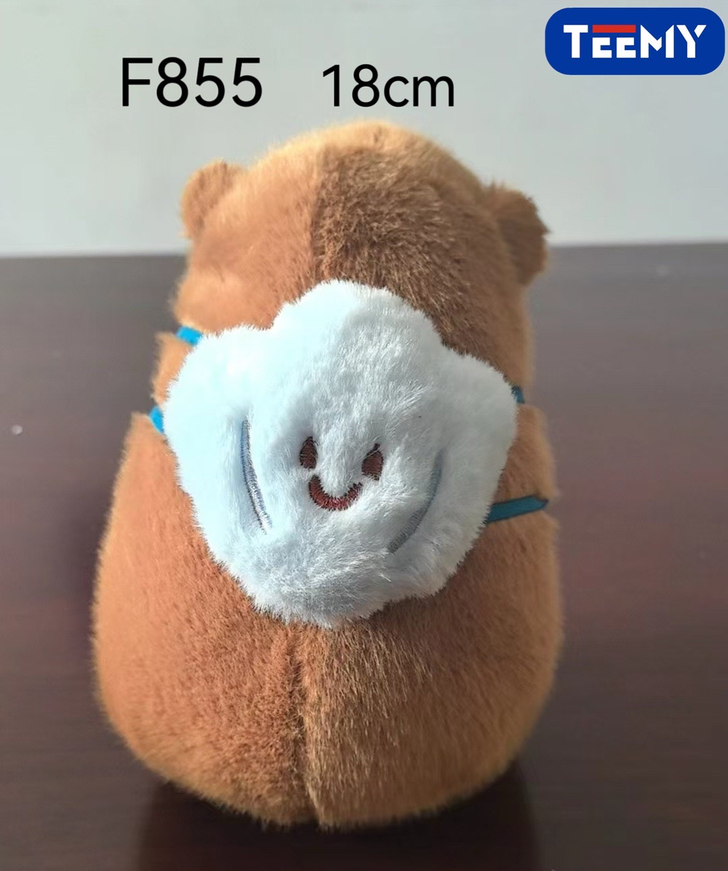PELUCHE CAPYBARA 18 CM  , PRECIO PUBLICADO ES AL POR MAYOR Y DEBEN SER 3 UNIDADES DEL MISMO  (F855) 1
