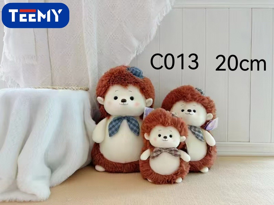 PELUCHE ERIZO 20 CM  , PRECIO PUBLICADO ES AL POR MAYOR Y DEBEN SER 3 UNIDADES DEL MISMO  (C013) 1