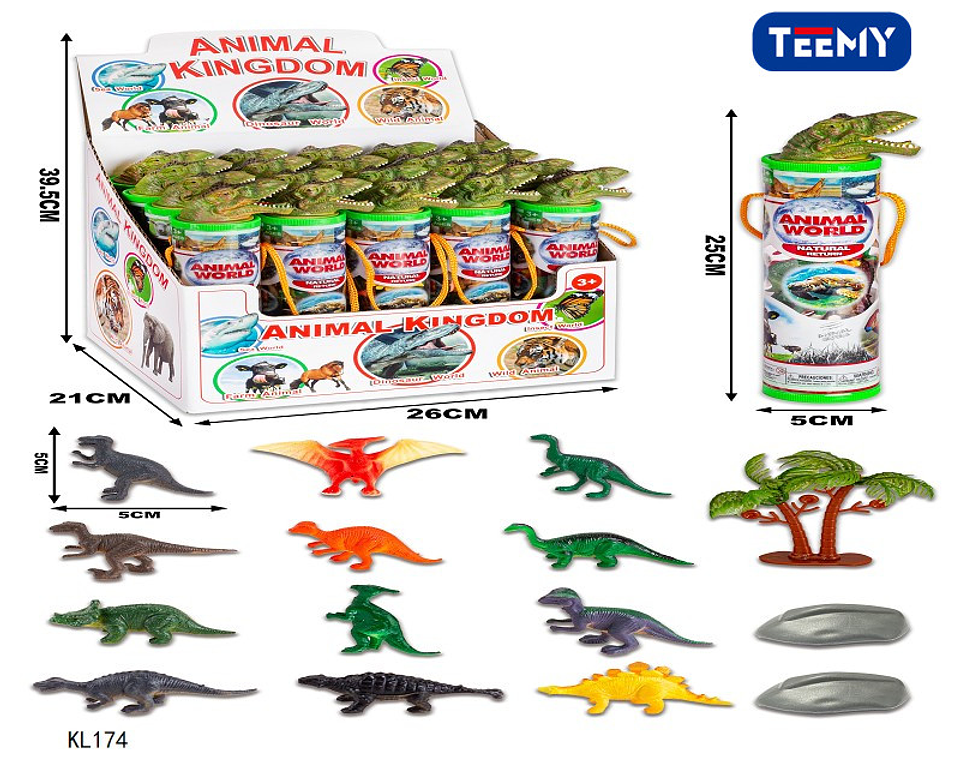 SET DE DINOSAURIOS PAQUETE 20 PIEZAS  (KL174) 1
