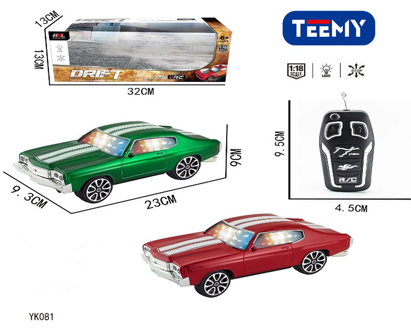 CARRO A CONTROL REMOTO , PRECIO PUBLICADO ES AL POR MAYOR Y DEBEN SER 3 UNIDADES DEL MISMO  (YK081) 1
