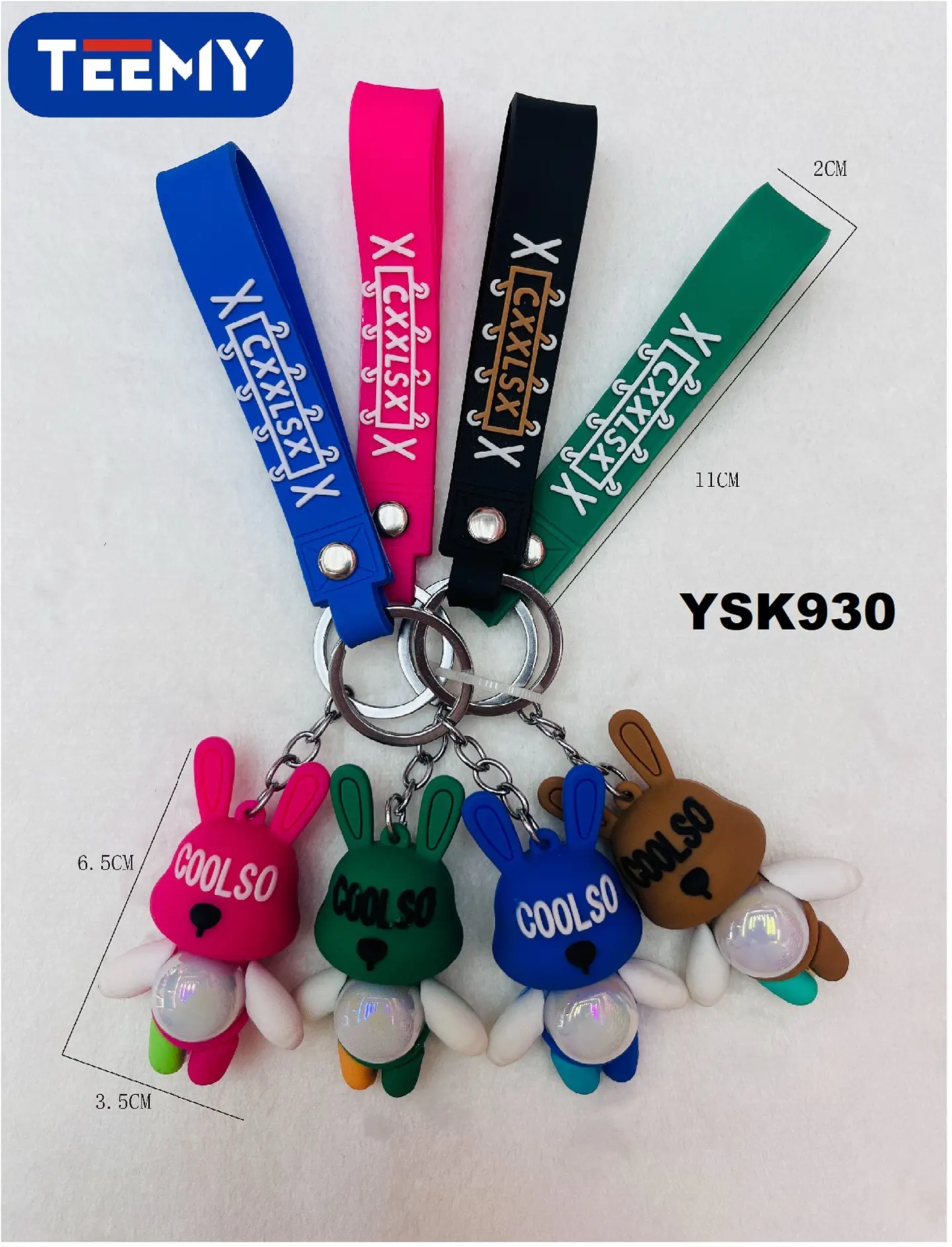 LLAVEROS CON LUCES PAQUETE 12 PIEZAS (YSK930) 1