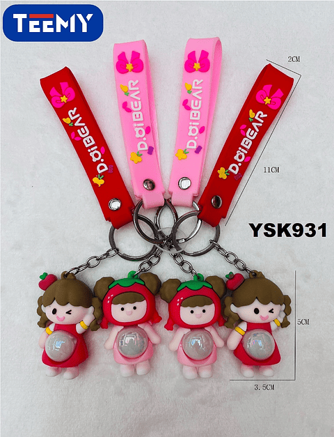 LLAVEROS CON LUCES PAQUETE 12 PIEZAS (YSK931)