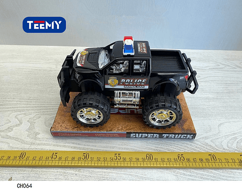 CARRO POLICIA, PRECIO PUBLICADO ES AL POR MAYOR Y DEBEN SER 3 UNIDADES DEL MISMO  (CH064)