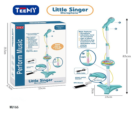 MICROFONO KARAOKE  , PRECIO PUBLICADO ES AL POR MAYOR Y DEBEN SER 3 UNIDADES DEL MISMO  (MU166)