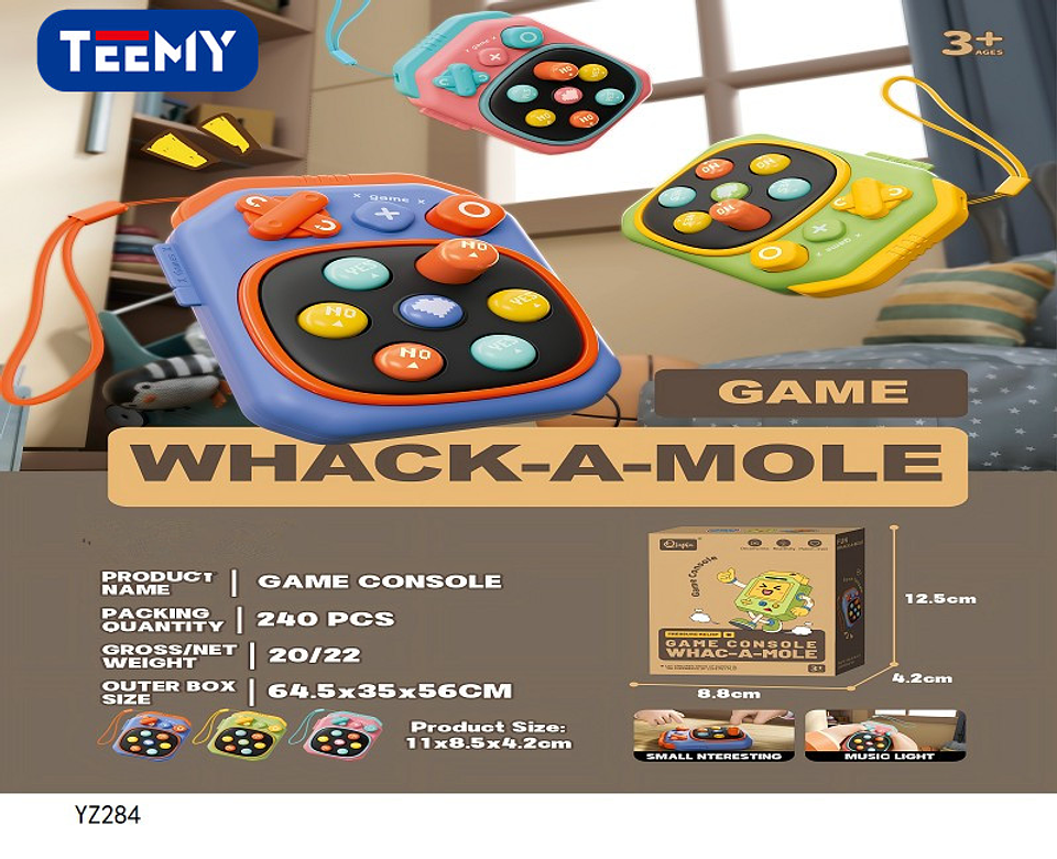 JUEGO DE MESA WHACK A MOLE  , PRECIO PUBLICADO ES AL POR MAYOR Y DEBEN SER 3 UNIDADES DEL MISMO  (YZ284) 1