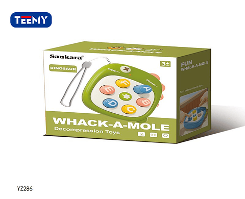 JUEGO DE MESA WHACK A MOLE  , PRECIO PUBLICADO ES AL POR MAYOR Y DEBEN SER 3 UNIDADES DEL MISMO 