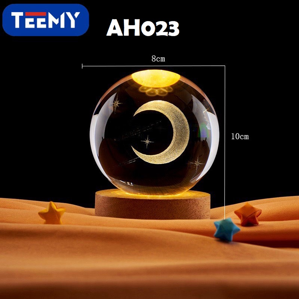 ESFERA LUMINOSA USB LUNA, PRECIO PUBLICADO ES AL POR MAYOR Y DEBEN SER 3 UNIDADES DEL MISMO  (AH023) 1