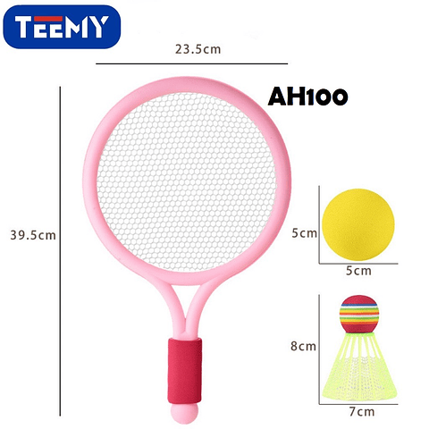 RAQUETA DE BADMINTON (PADEL) , PRECIO PUBLICADO ES AL POR MAYOR Y DEBEN SER 3 UNIDADES DEL MISMO  (AH100)