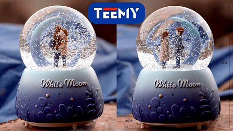 BOLA DE NIEVE PAREJA,  3 DEL MISMO POR MAYOR  (WH177)