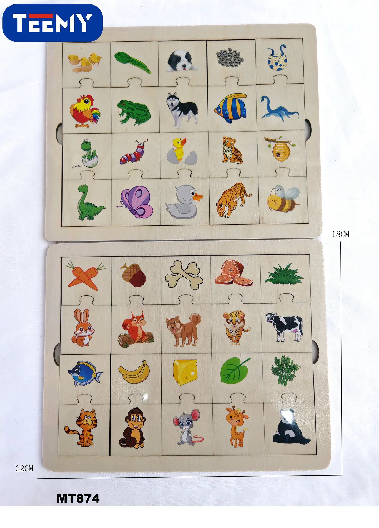 PUZZLE  PAQUETE 12 PCS (MT874) 1