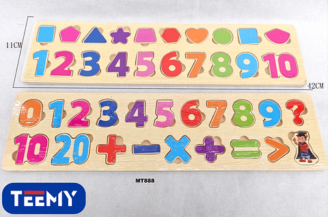 JUEGO DIDACTICO, PRECIO PUBLICADO ES AL POR MAYOR Y DEBEN SER 3 UNIDADES DEL MISMO  (MT888)