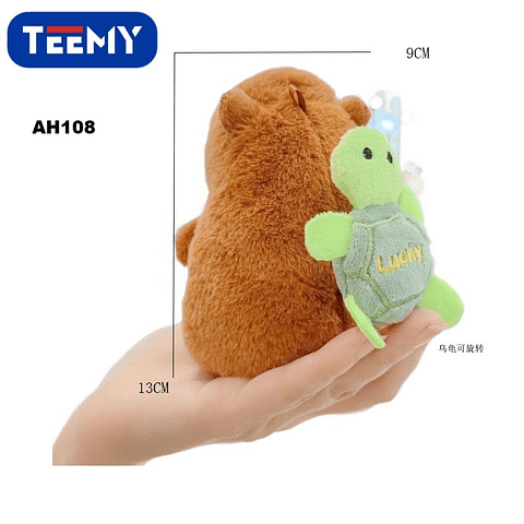 LLAVERO CAPYBARA PAQUETE 12 PIEZAS (AH108)