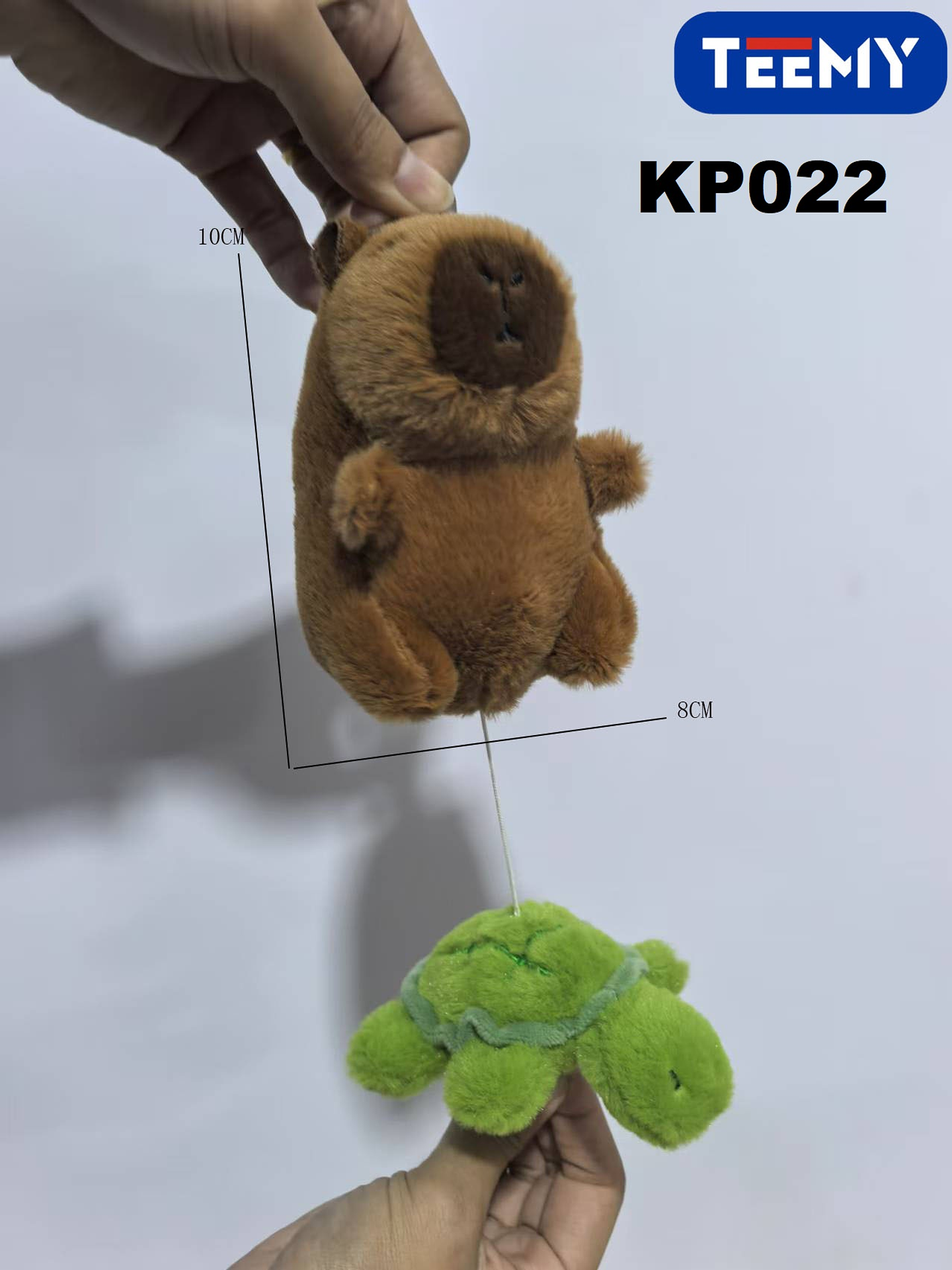 LLAVERO CAPYBARA PAQUETE 12 PIEZAS (KP022) 1