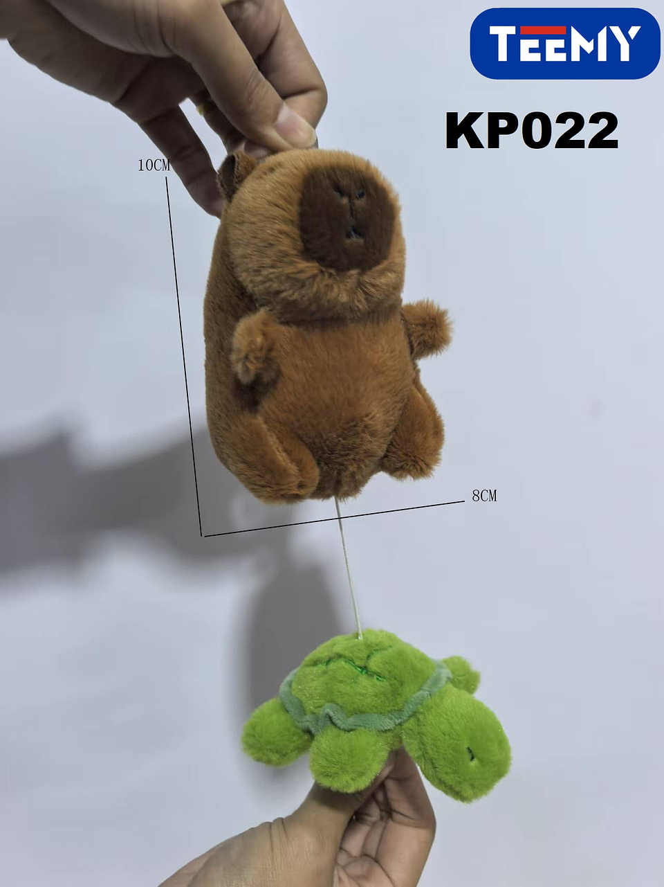 LLAVERO CAPYBARA PAQUETE 12 PIEZAS (KP022) 1