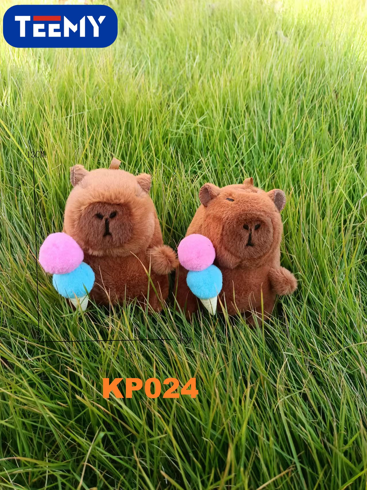 LLAVERO CAPYBARA PAQUETE 12 PIEZAS (KP024) 1