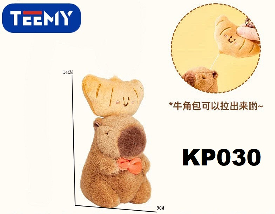 LLAVERO CAPYBARA PAQUETE 12 PIEZAS (KP030) 1