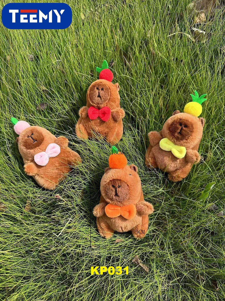 LLAVERO CAPYBARA PAQUETE 12 PIEZAS (KP031) 1