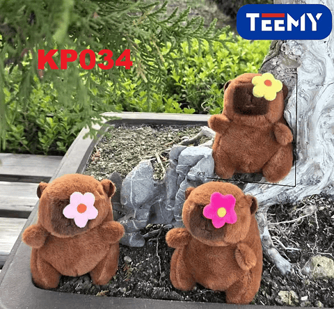 LLAVERO CAPYBARA PAQUETE 12 PIEZAS (KP034)