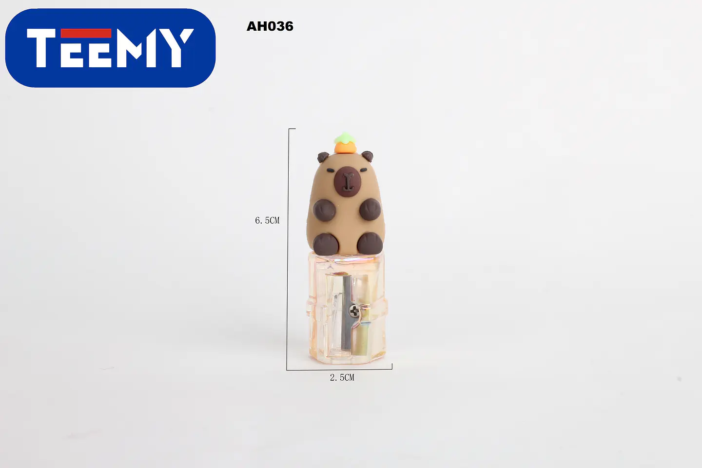 SACAPUNTAS CAPYBARA PAQUETE 24 PIEZAS (AH036) 1