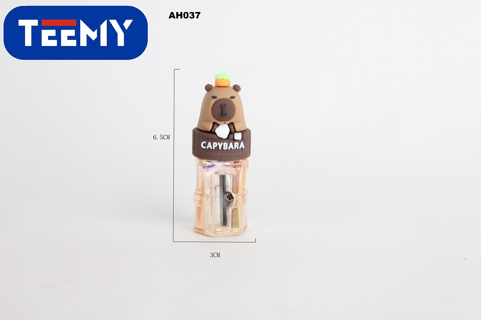 SACAPUNTAS CAPYBARA PAQUETE 24 PIEZAS (AH037) 1