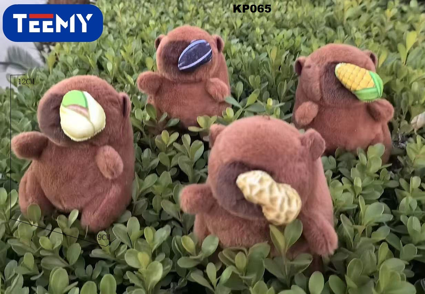 LLAVERO CAPYBARA PAQUETE 12 PIEZAS (KP065) 1