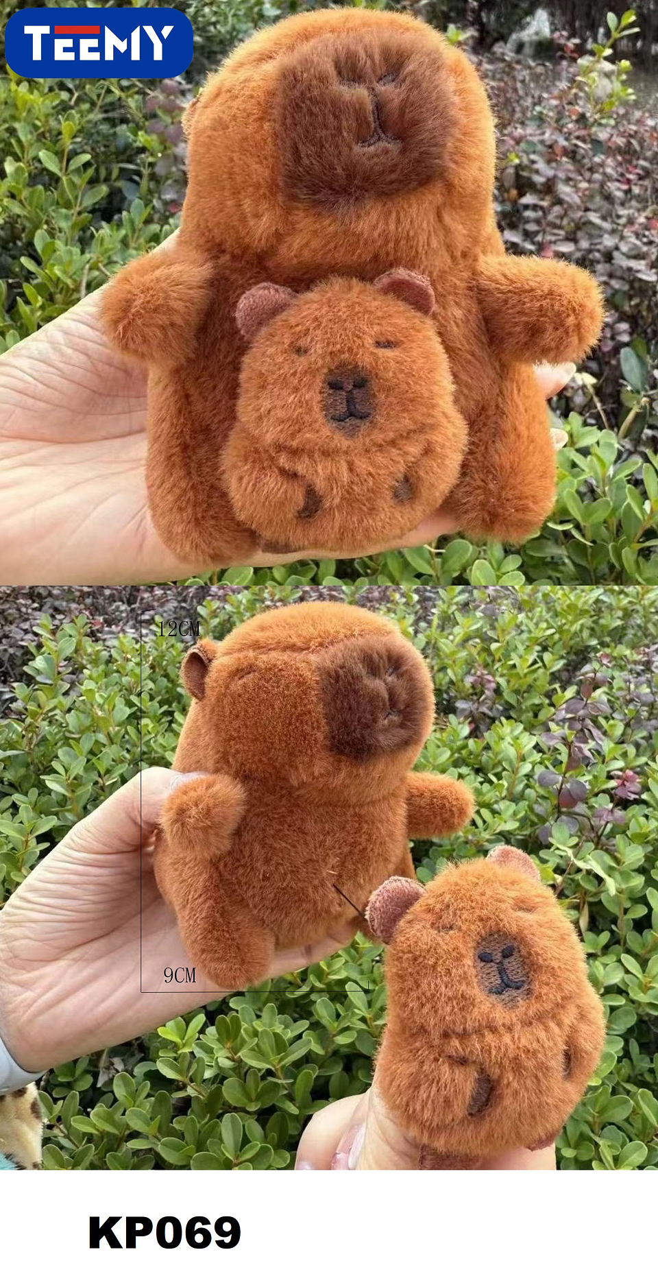 LLAVERO CAPYBARA PAQUETE 12 PIEZAS (KP069) 1