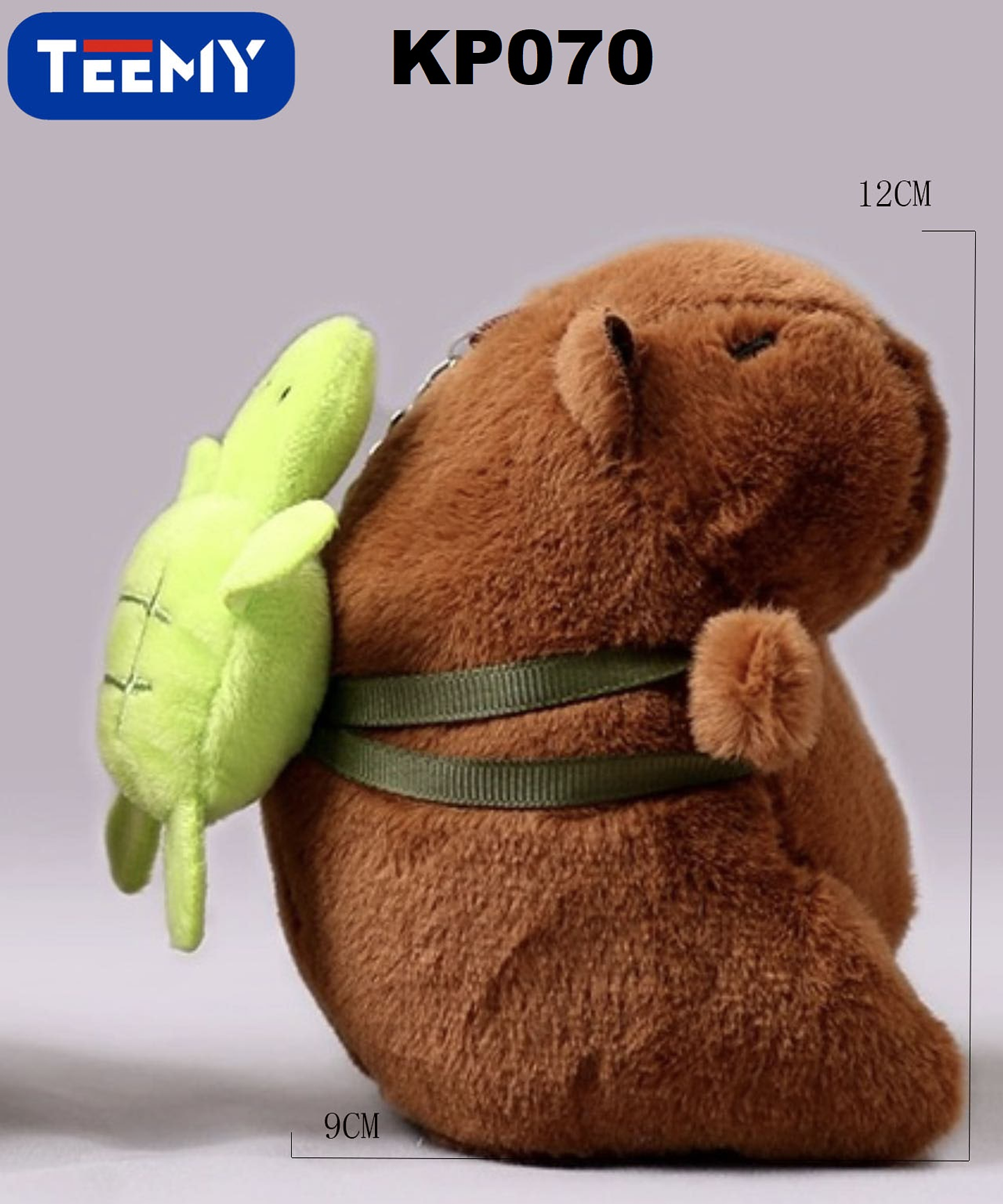 LLAVERO CAPYBARA PAQUETE 12 PIEZAS CON MUSICA (KP070) 1