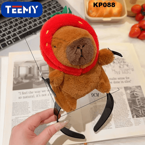 CINTILLO CAPYBARA PAQUETE 12 PIEZAS (KP088)