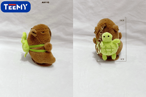 LLAVERO CAPYBARA PAQUETE 12 PIEZAS (AH110)