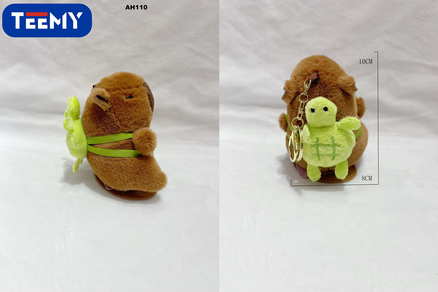 LLAVERO CAPYBARA PAQUETE 12 PIEZAS (AH110) 1